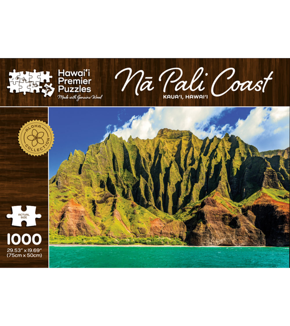 "Na Pali Coast" Wooden Jigsaw Puzzle