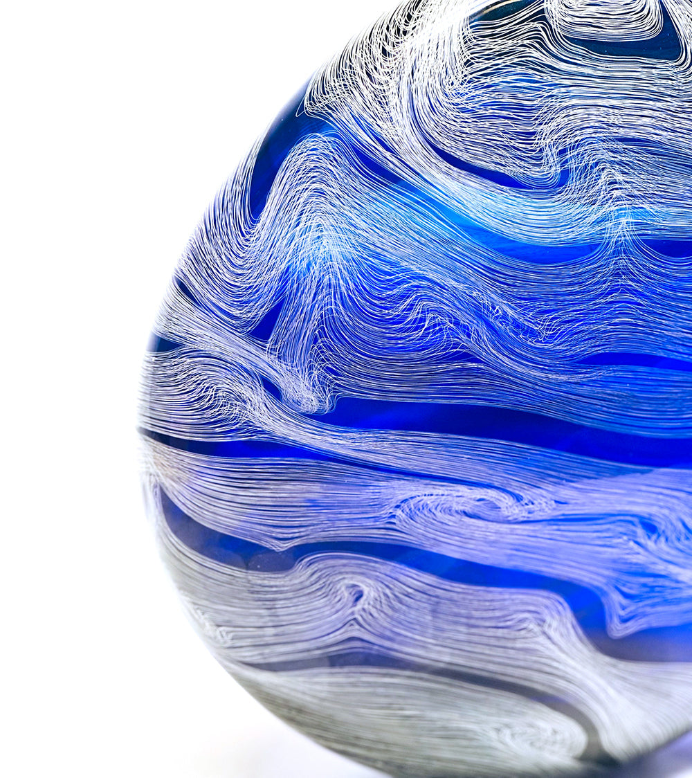Glass "Nalu Pohaku" by Jonathan Swan