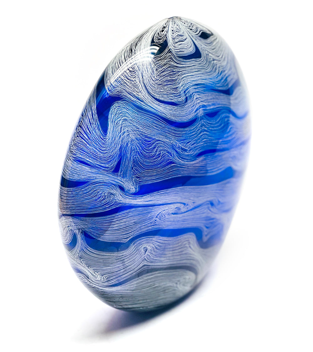 Glass "Nalu Pohaku" by Jonathan Swan