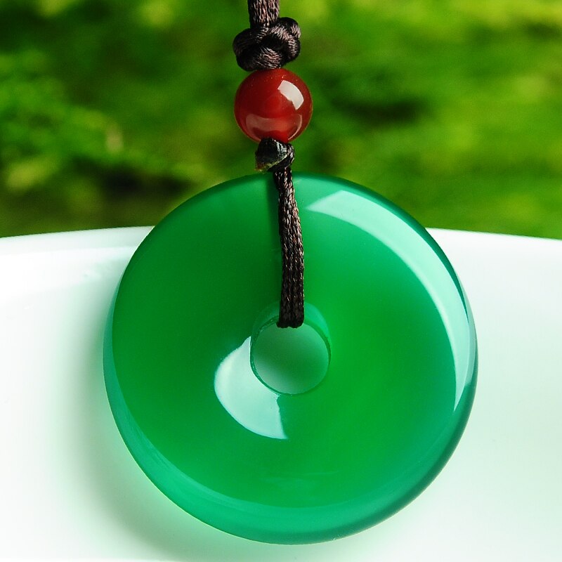 Natural Green Jade Harmony Necklace