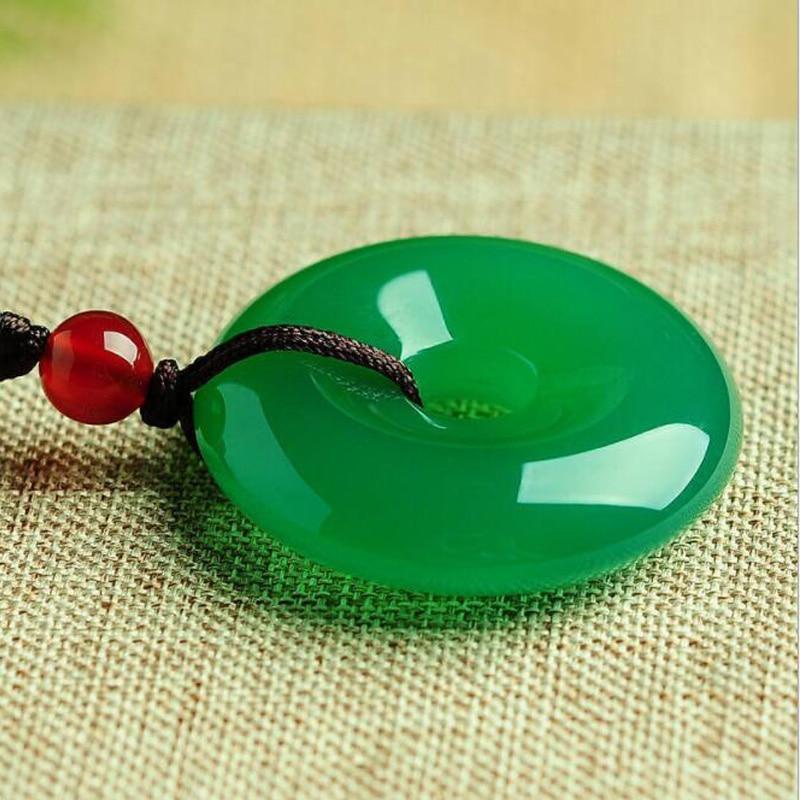 Natural Green Jade Harmony Necklace