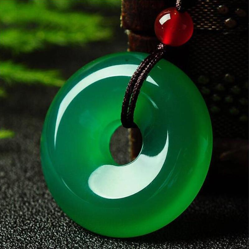 Natural Green Jade Harmony Necklace