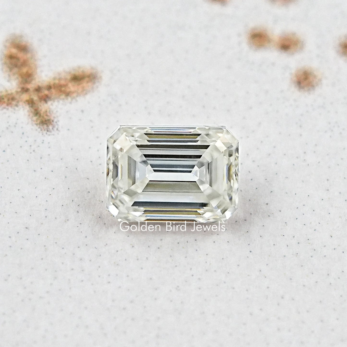 1.30 CT Emerald Cut Moissanite Loose Stone