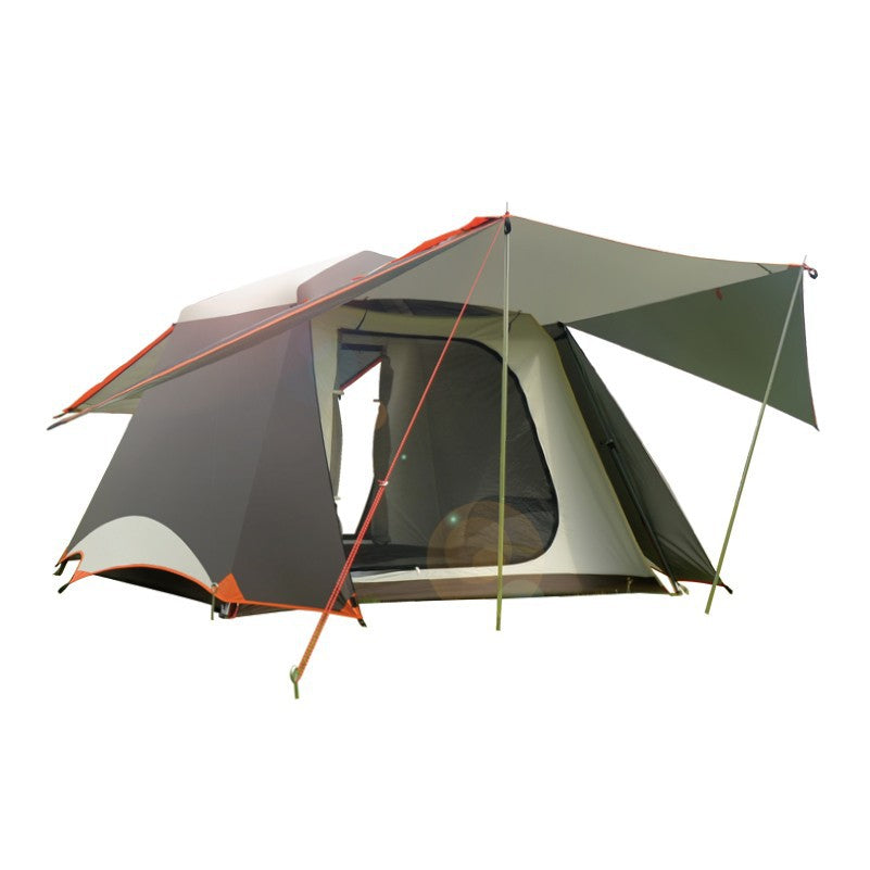 Vidalido CABIN PLUS Series Automatic Cabin Style Tent Portable Lightweight Folding for 4-6 Person Family Shed Leisure Quick Opening Sunshade Tent