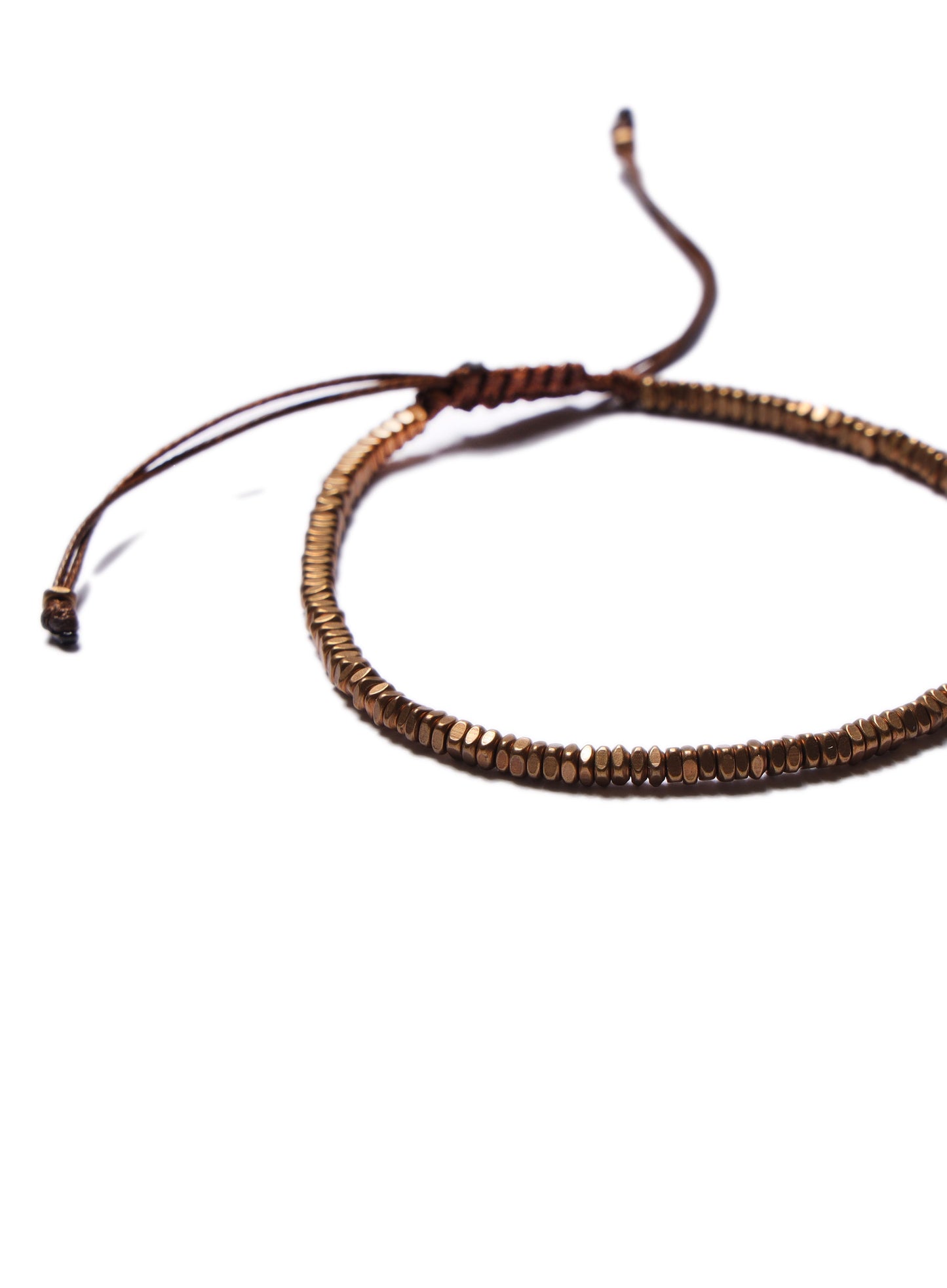 Mini Beads Brass Bead Bracelet