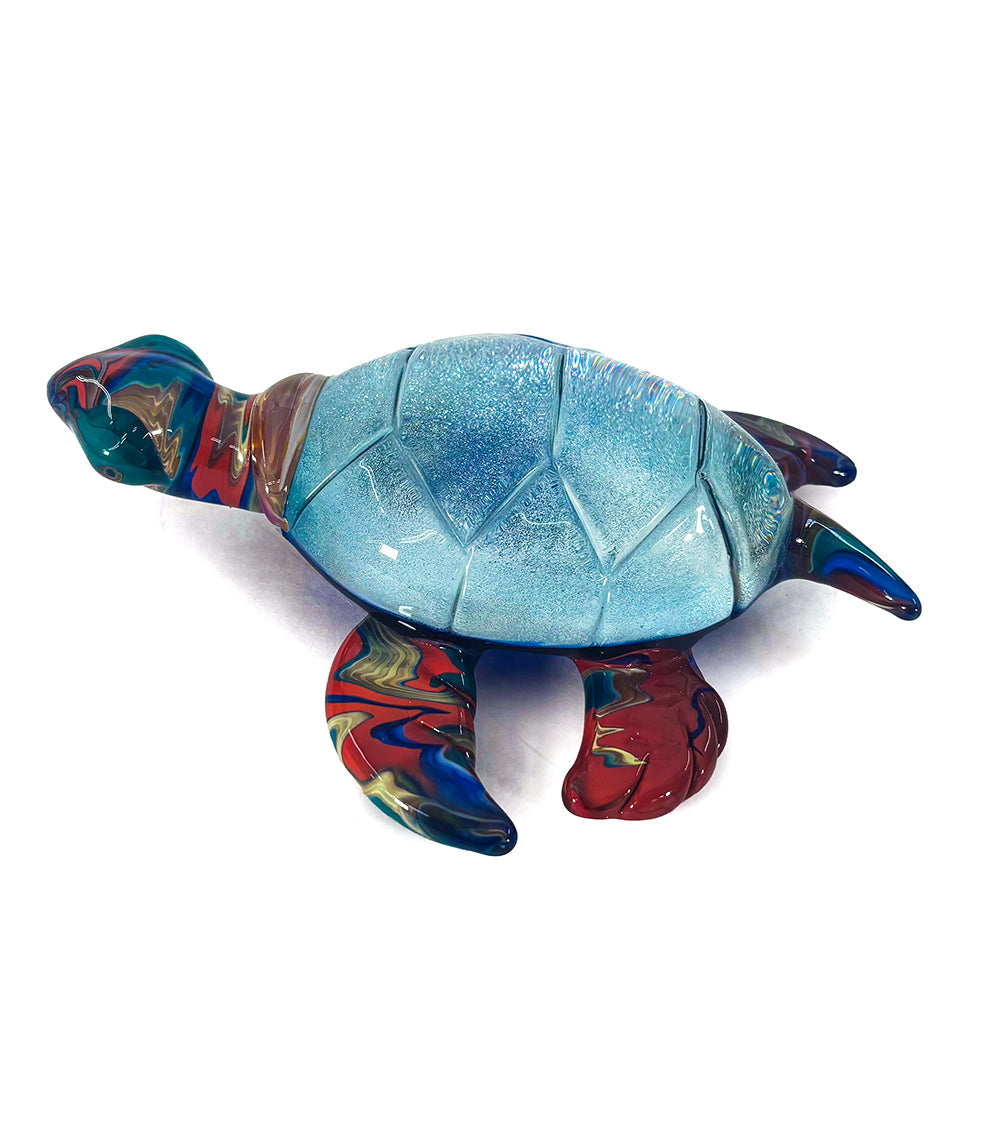 Glass "Extra Large Turtle" by Luke Olsen