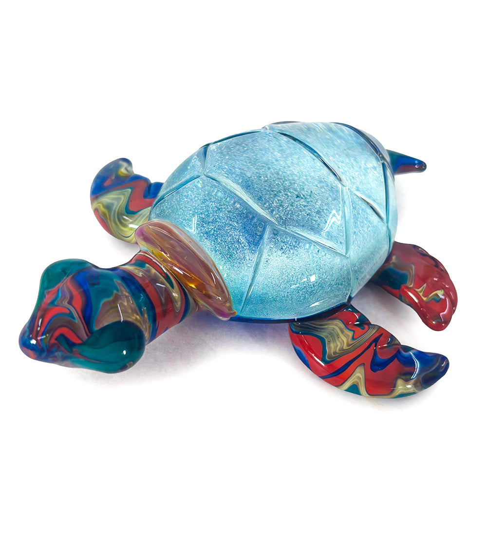 Glass "Extra Large Turtle" by Luke Olsen