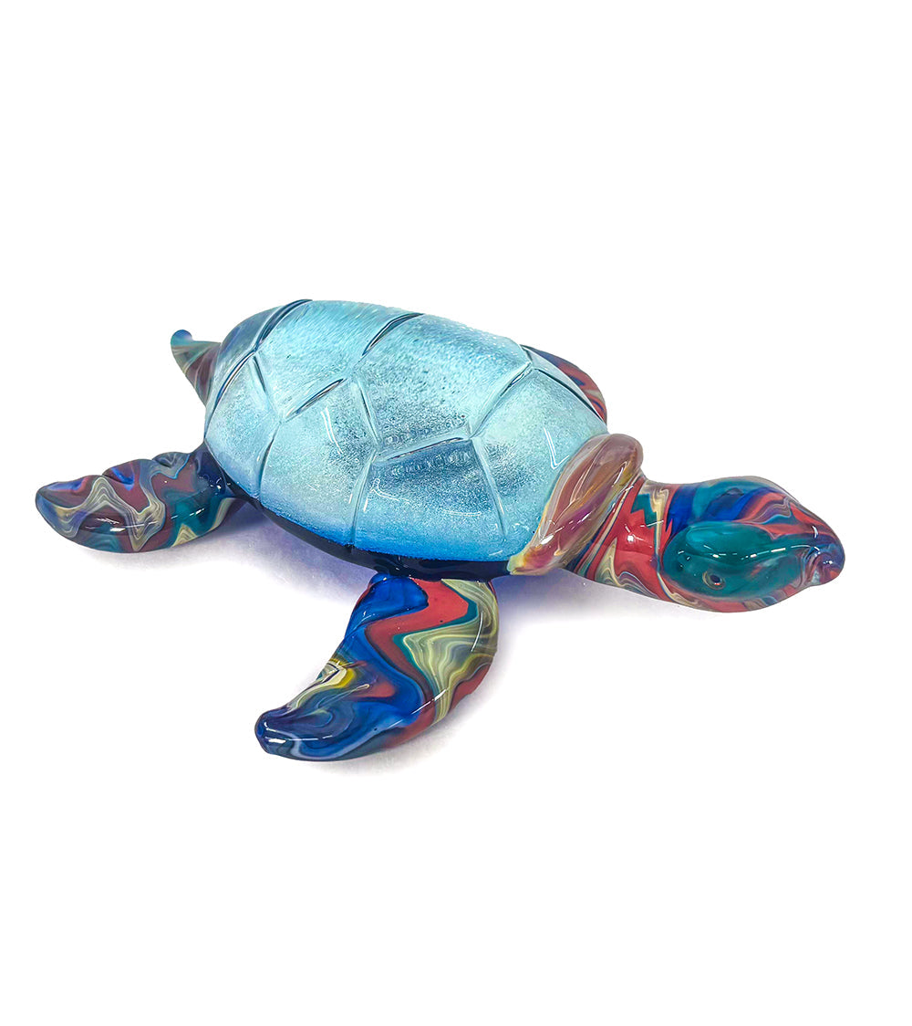 Glass "Extra Large Turtle" by Luke Olsen