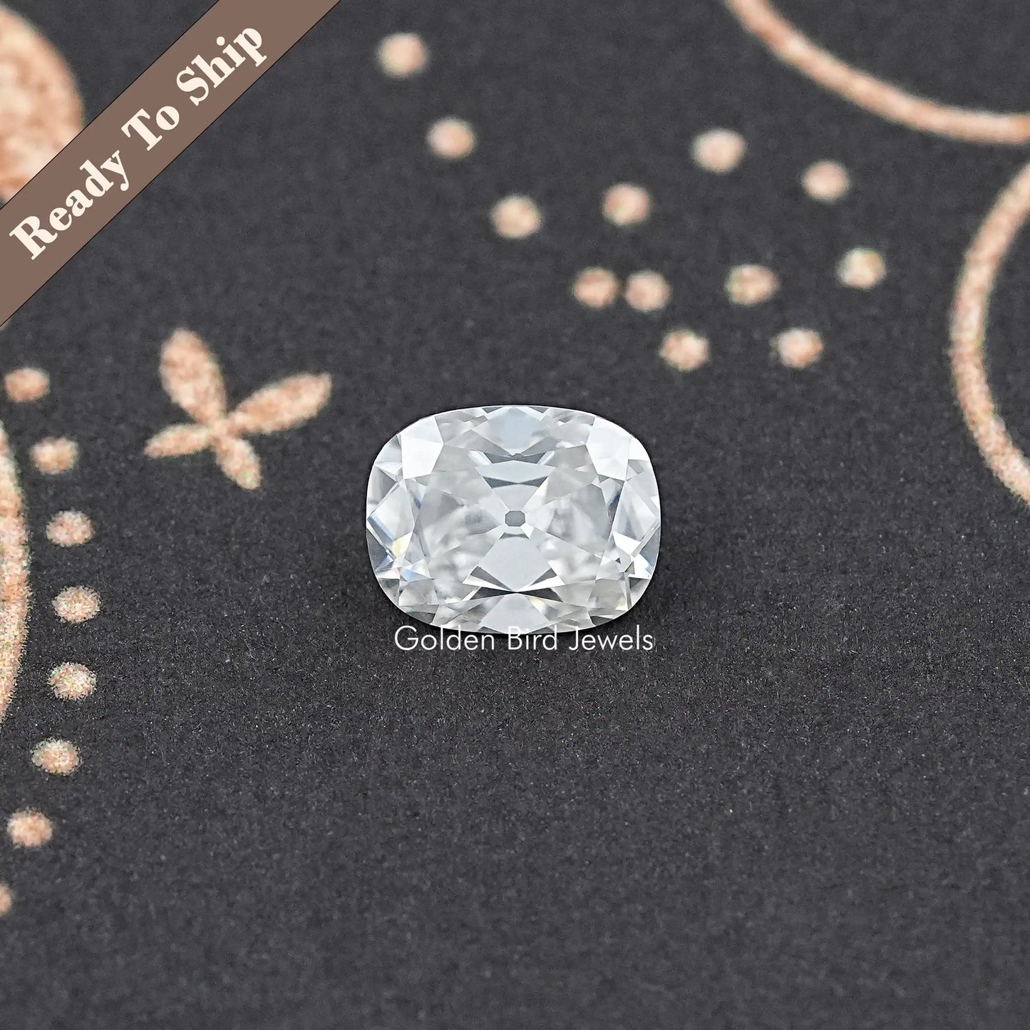 Elongated OMC Cushion Moissanite Loose Stone