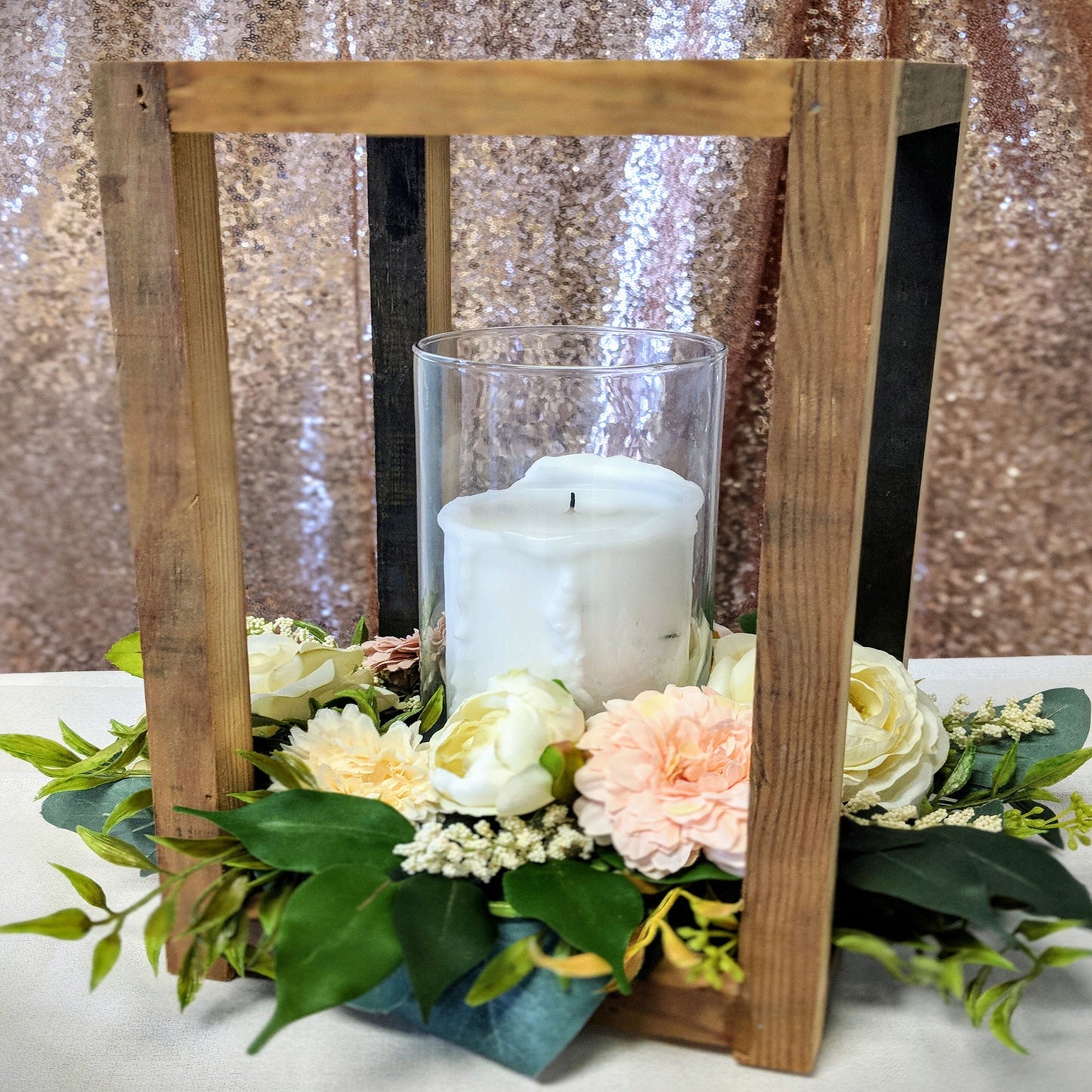 Open Wood Lanterns