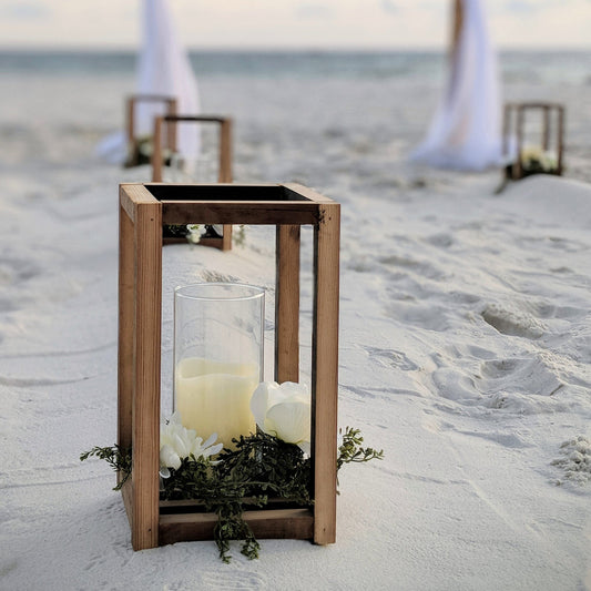 Open Wood Lanterns