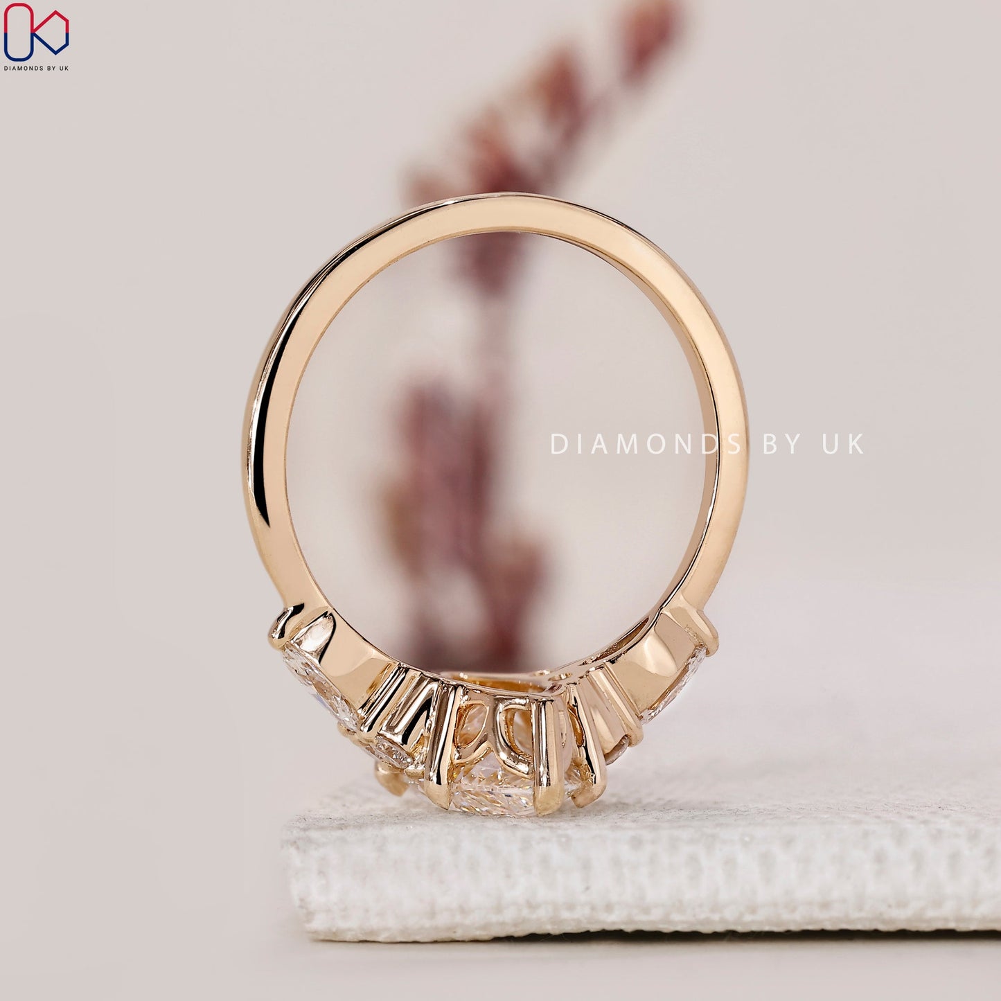 Marquise Diamond Ring – Muse Setting