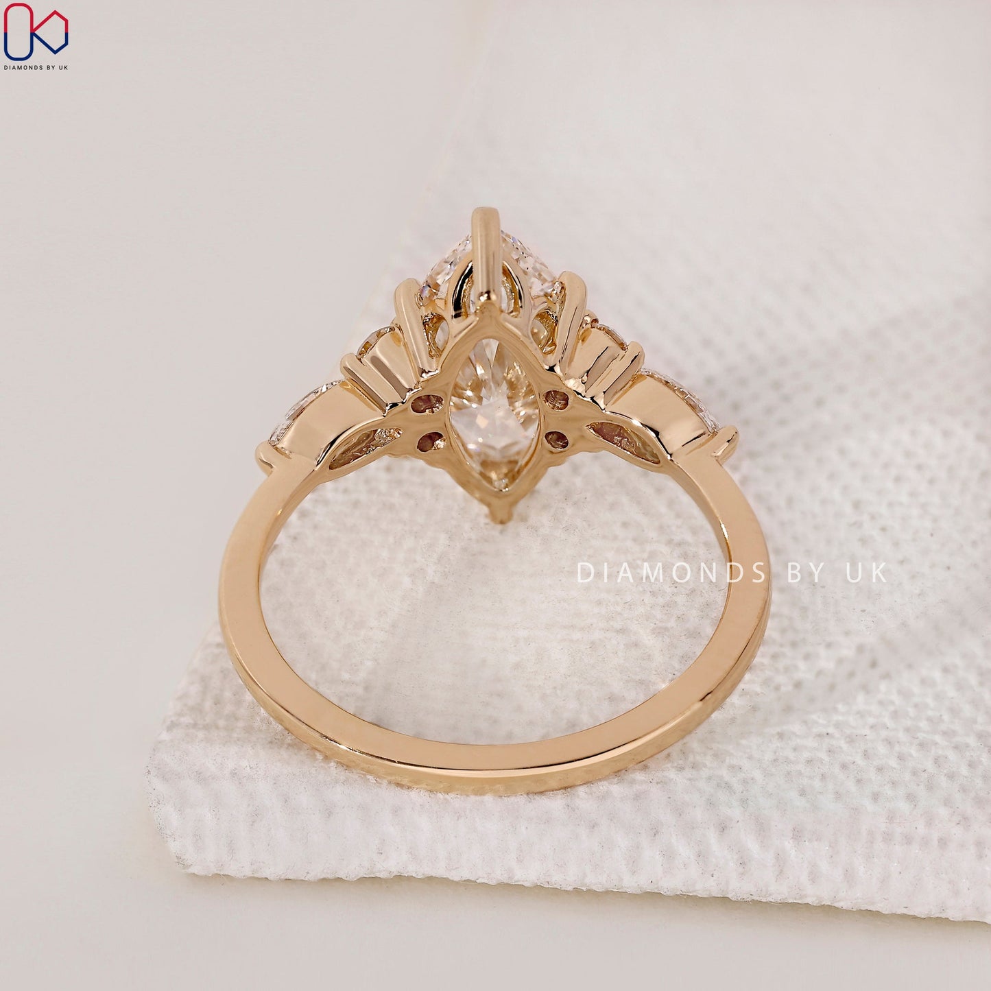 Marquise Diamond Ring – Muse Setting