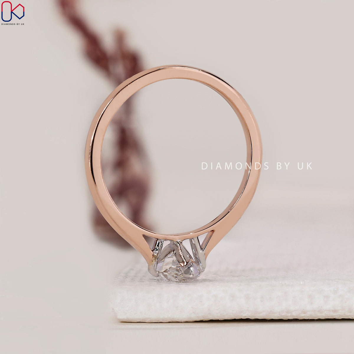 Dutch Marquise Solitaire Ring
