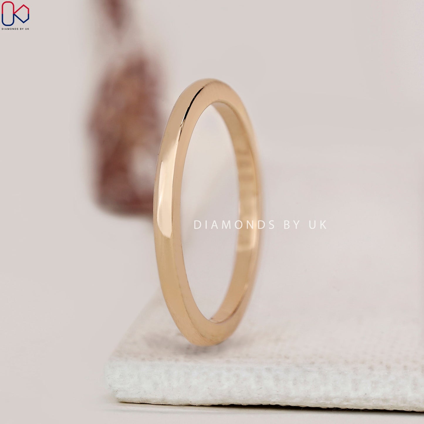 Comfort Fit Band In Yellow Gold