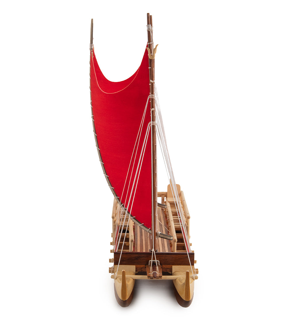 Koa 12”L Canoe “Hokulea”  by Francis Pimmel
