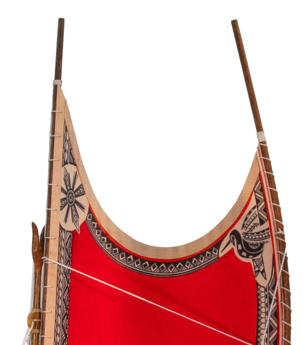 Koa 28”L Canoe “Hokulea”  by Francis Pimmel