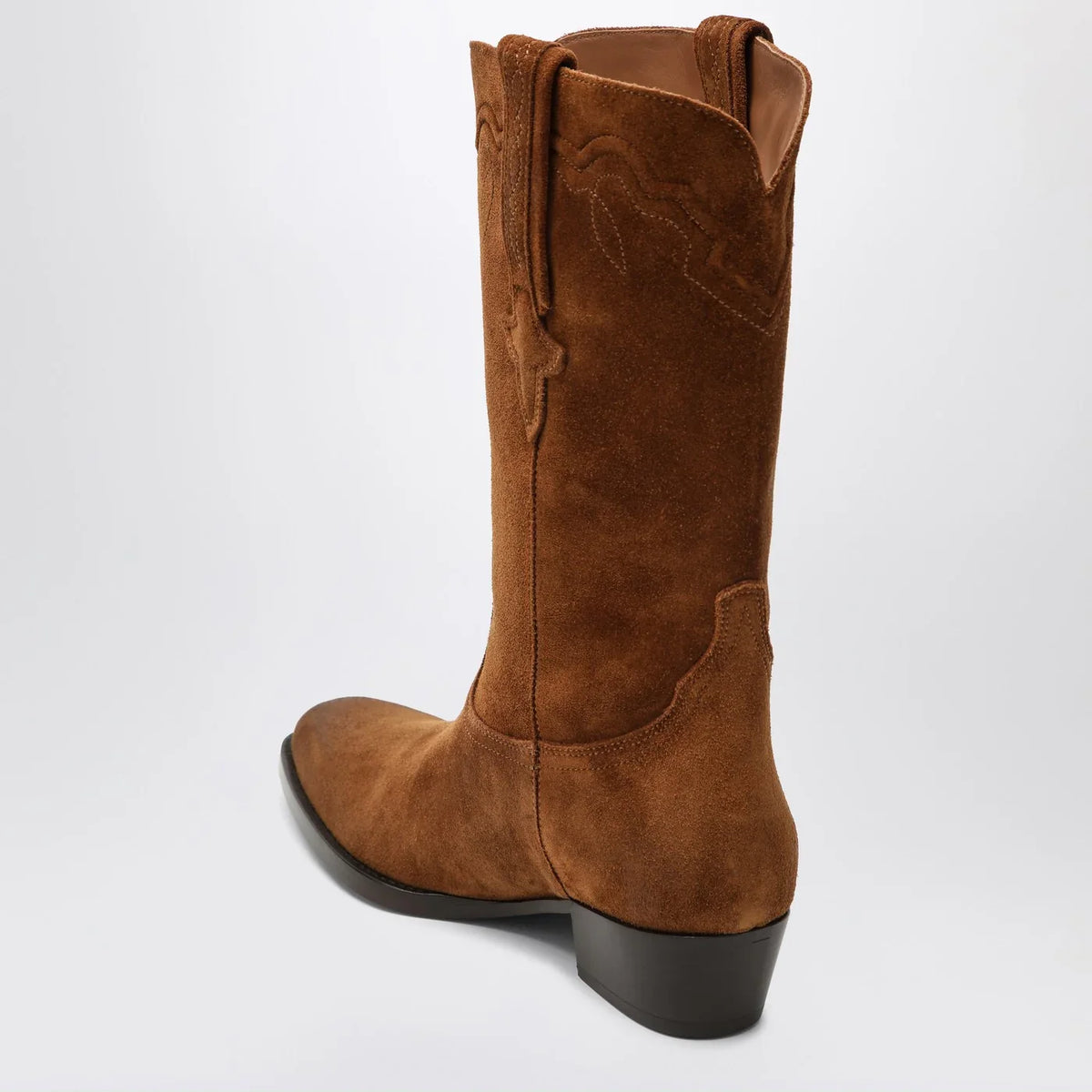 Paris Texas - Hilda boots in Cognac suede