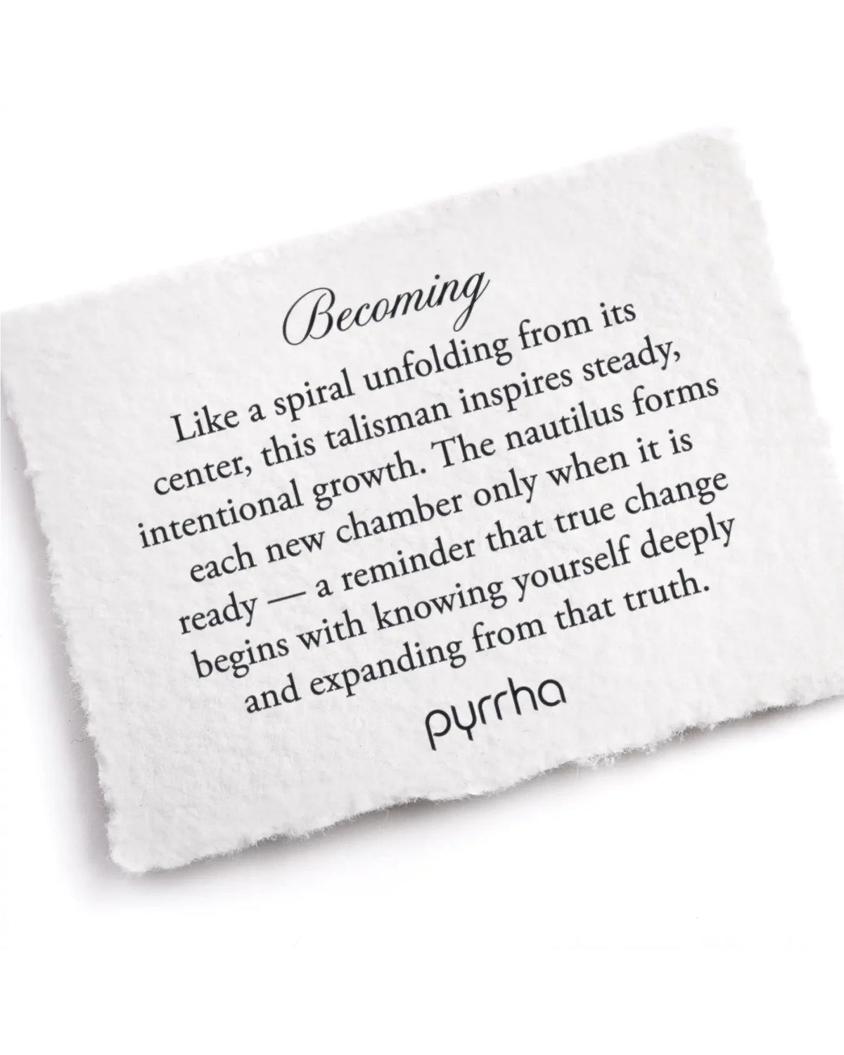 Becoming Talisman