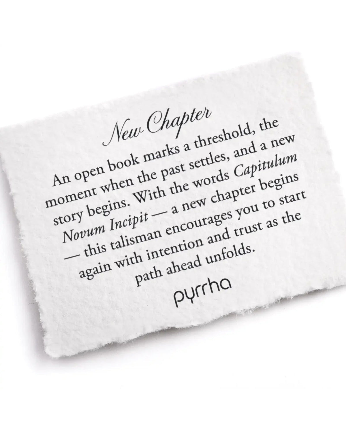 New Chapter Talisman