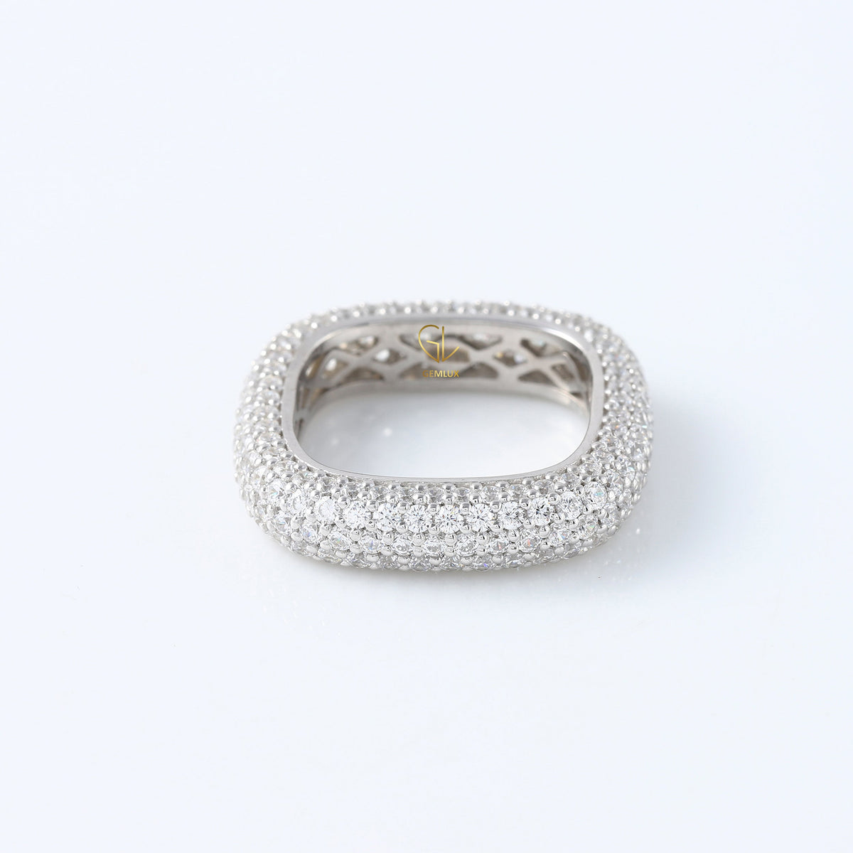 Square Eternity Lab Grown Daimond Band