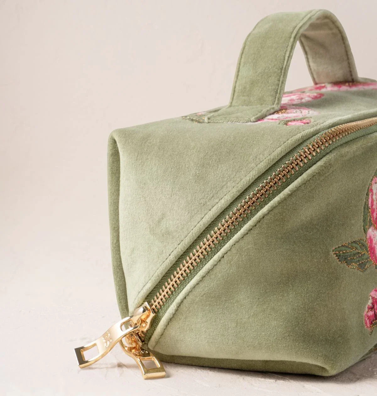 Peony Open Flat Makeup Bag