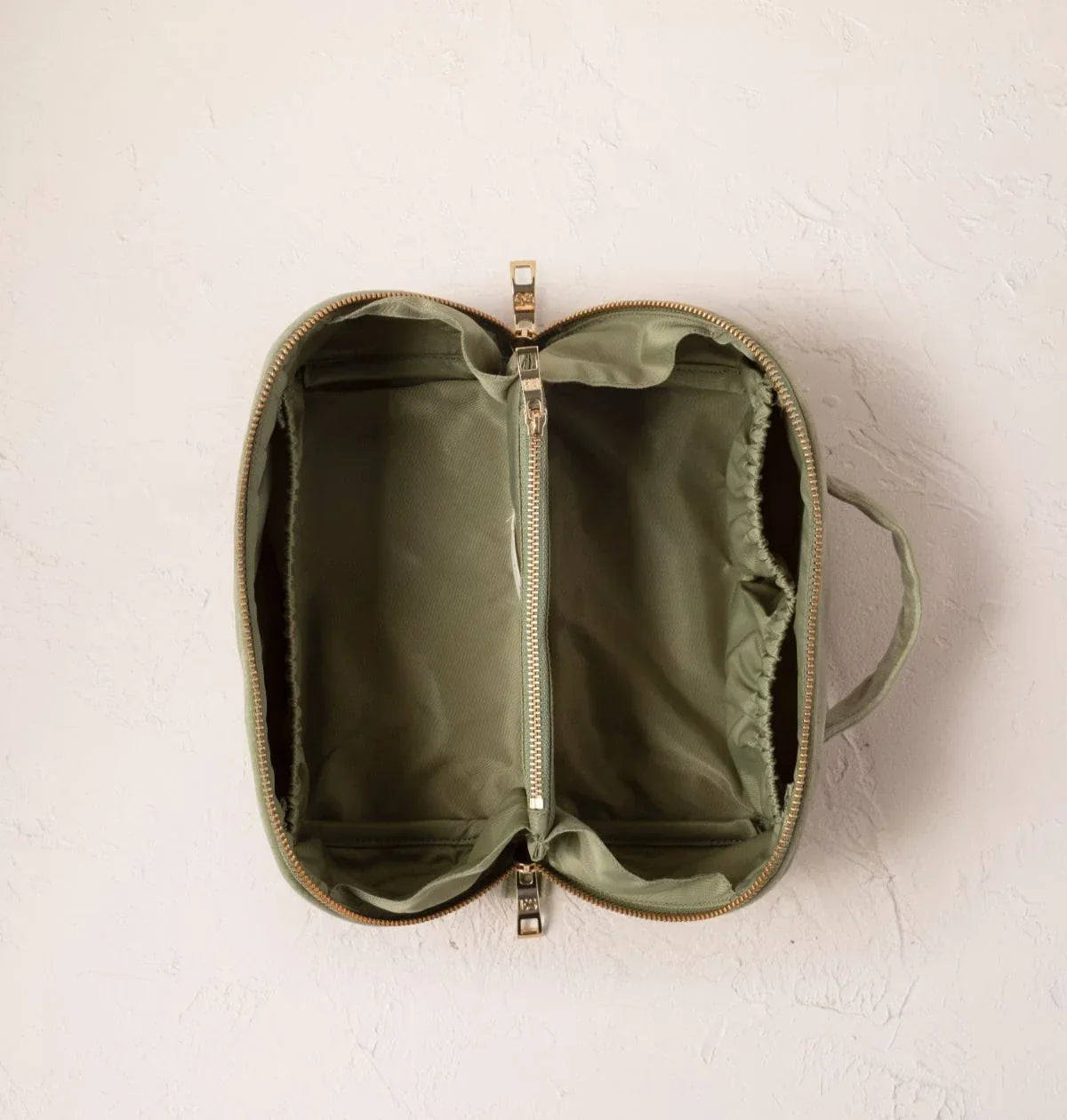 Peony Open Flat Makeup Bag