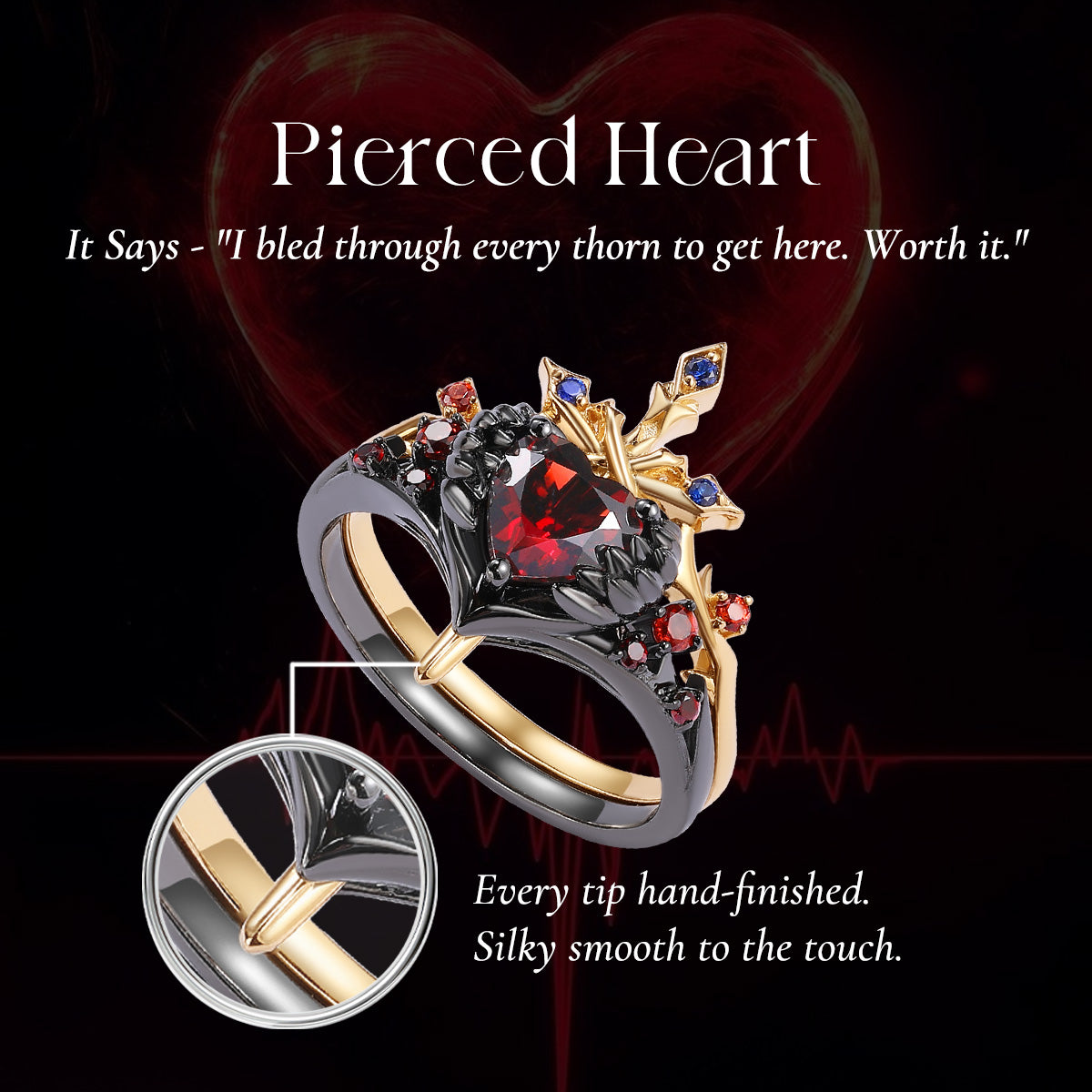 Color Your Pierced Heart