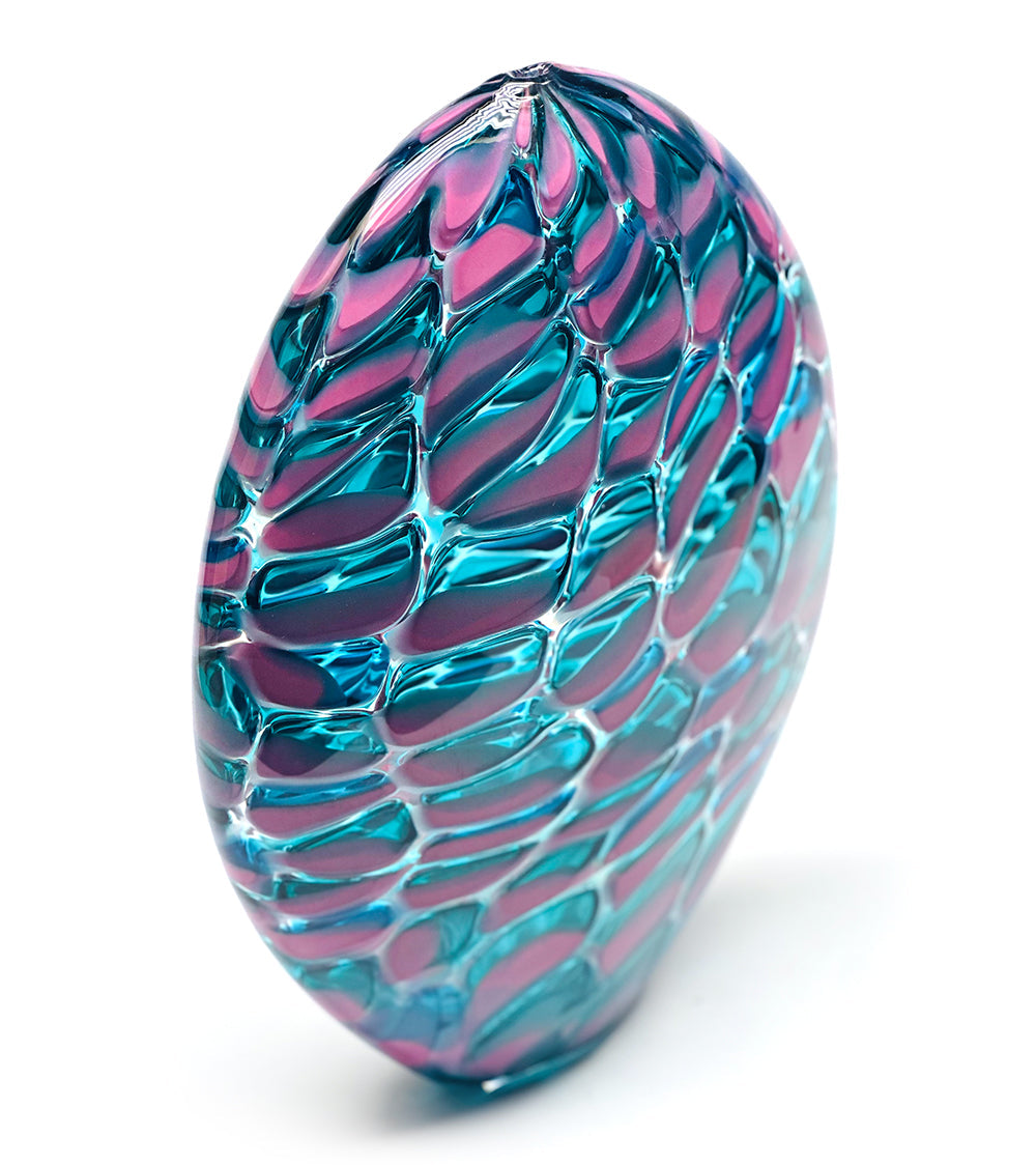Glass "Pink Parrot" by Jonathan Swanz