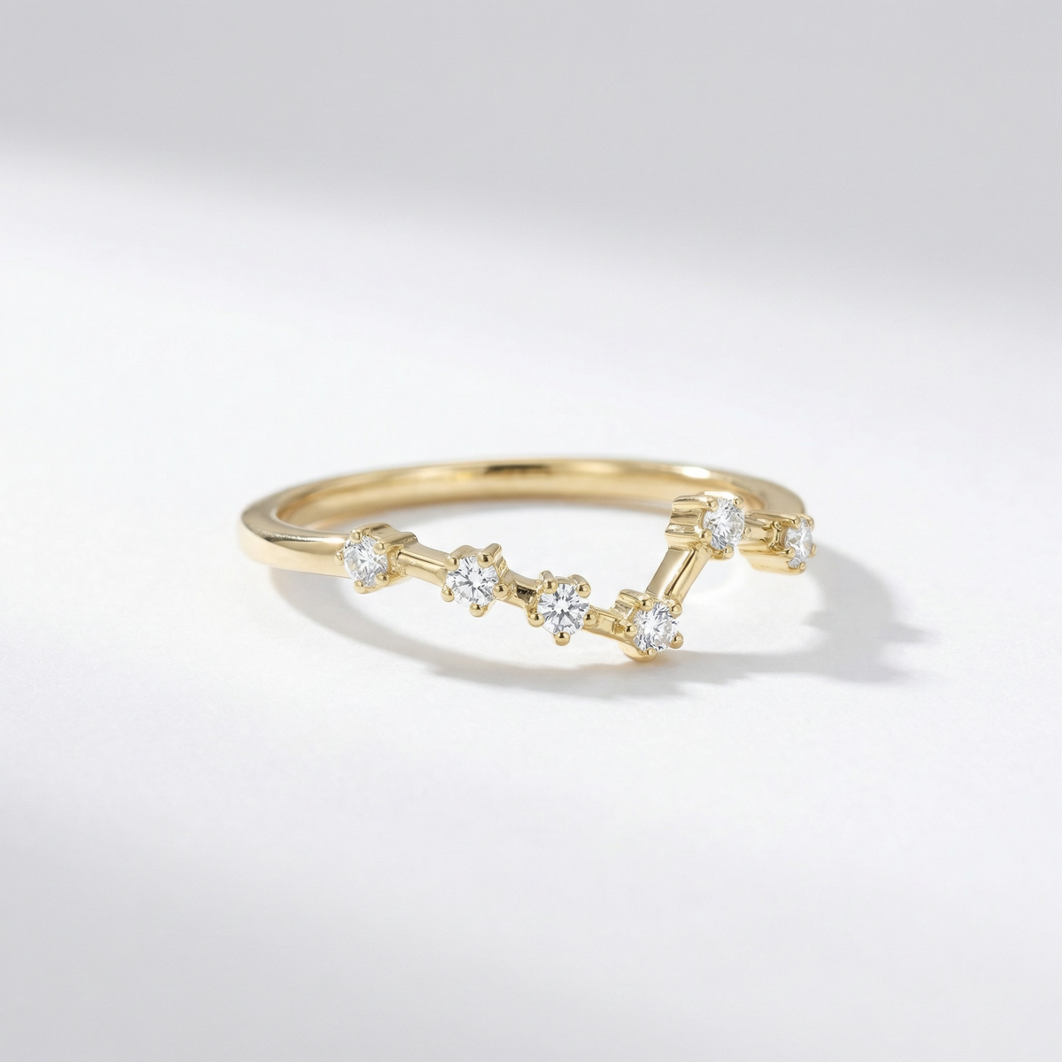 The Constellation Ring | Pisces | Natural Diamond