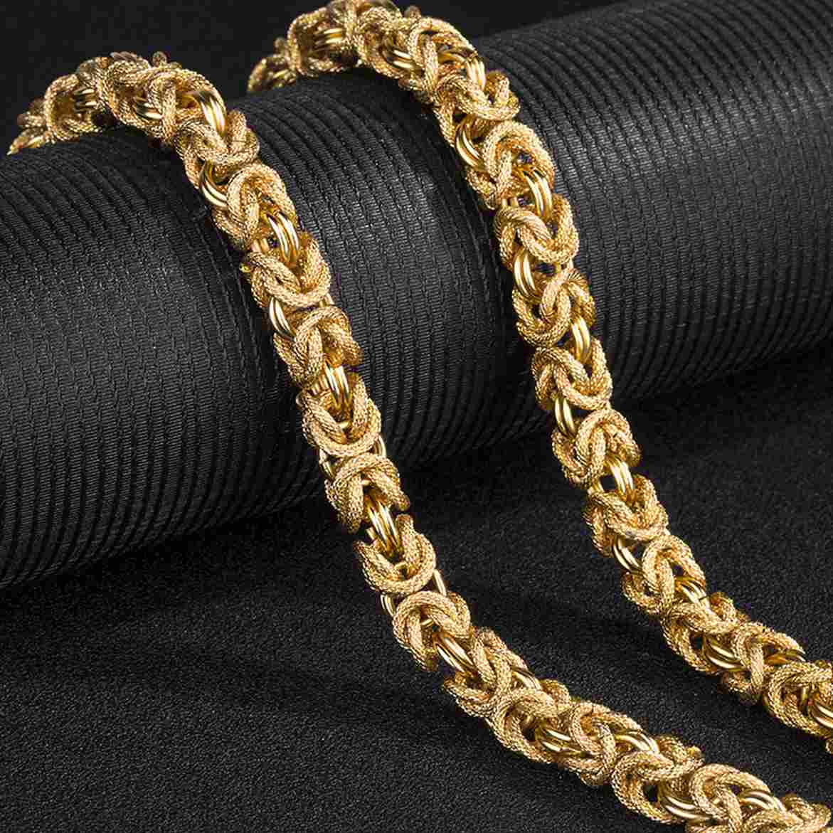 Gold Eternal Dragon Link Chain