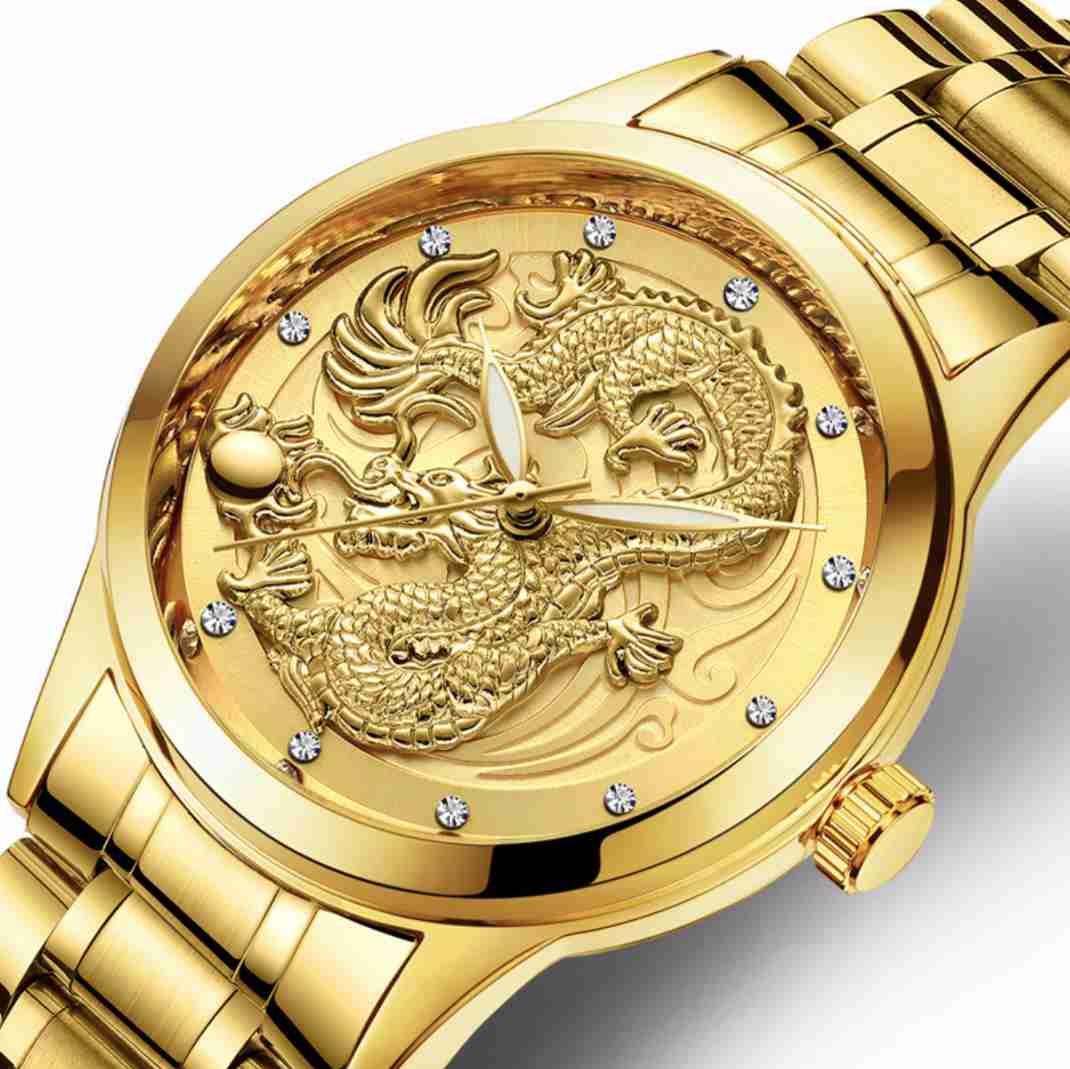 Golden Dragon Watch