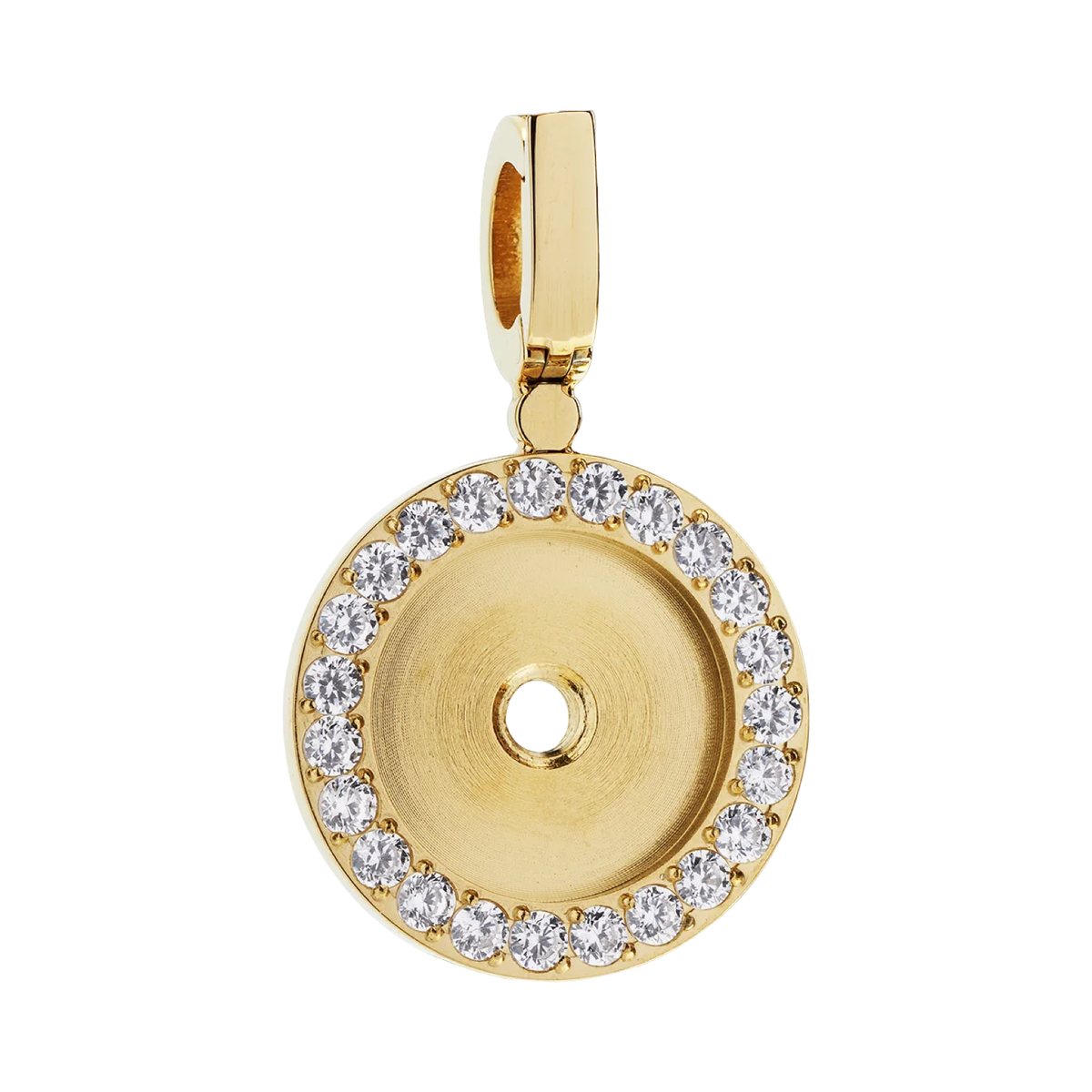 QUDO Portofino Charm Carrier Gold