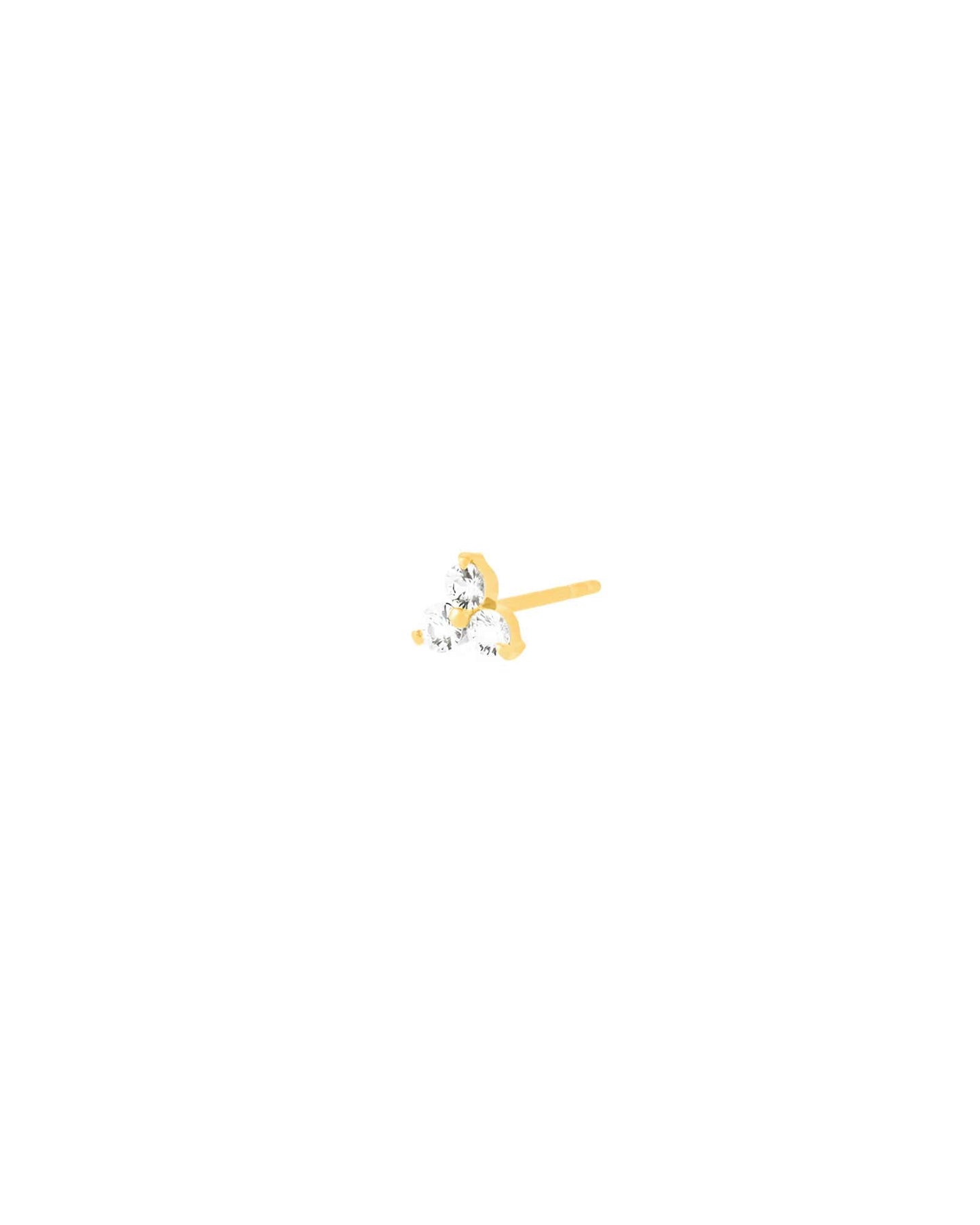 Trillium CZ Single Stud | 6mm