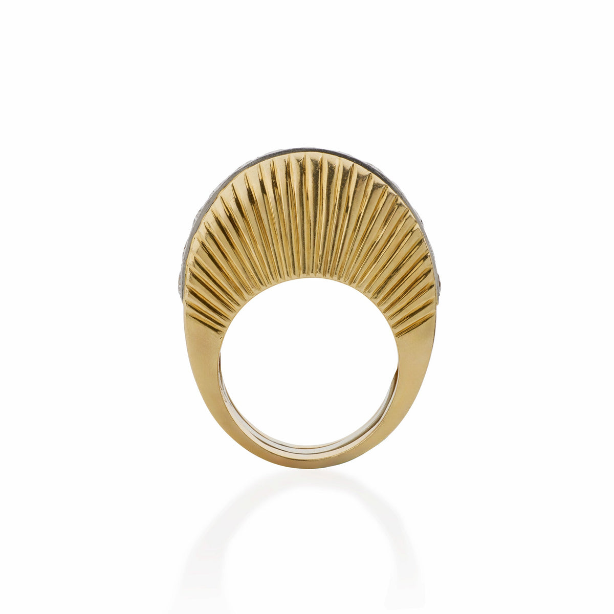 Cartier Paris Mid-Century Gold and Diamond Ring