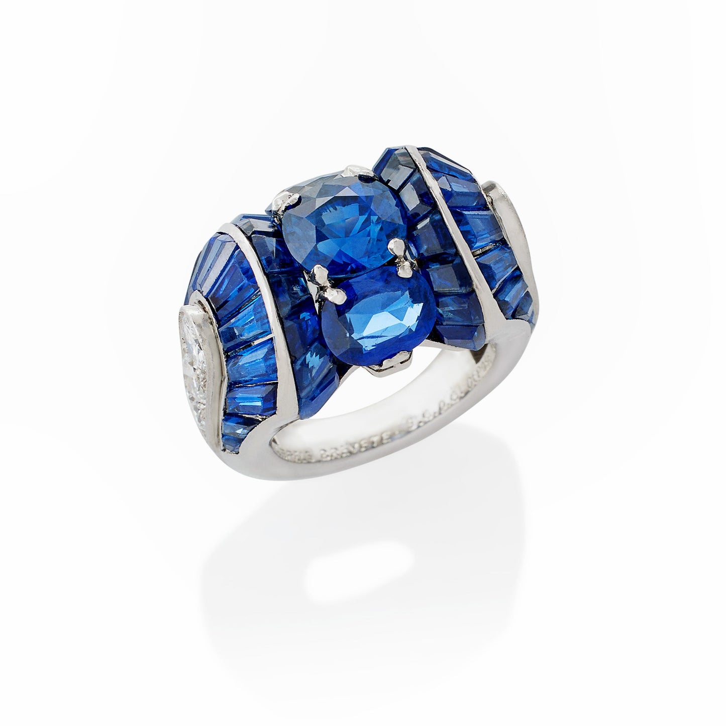 Van Cleef & Arpels Paris No-Heat Burmese Sapphire Ring