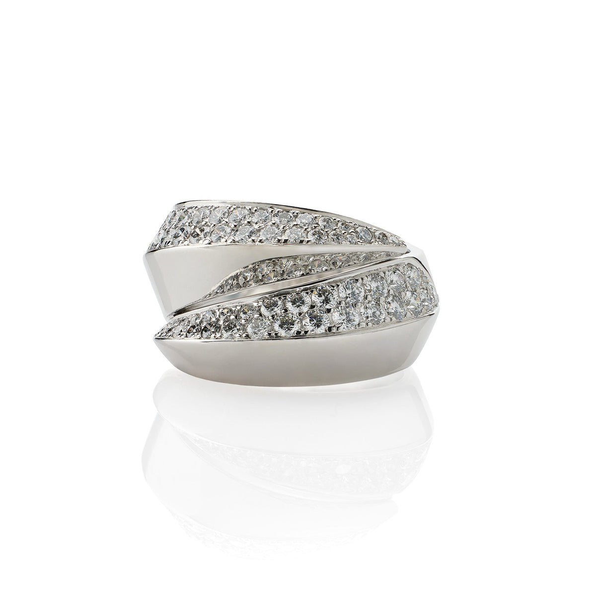 Cartier Paris Diamond "Panthère Griffe" Ring