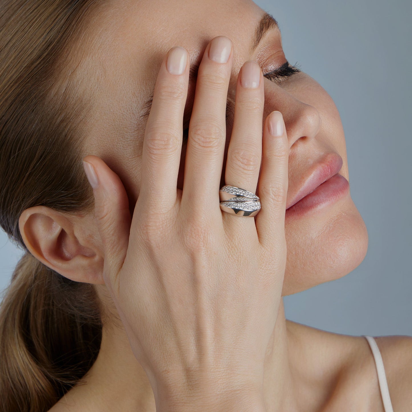 Cartier Paris Diamond "Panthère Griffe" Ring