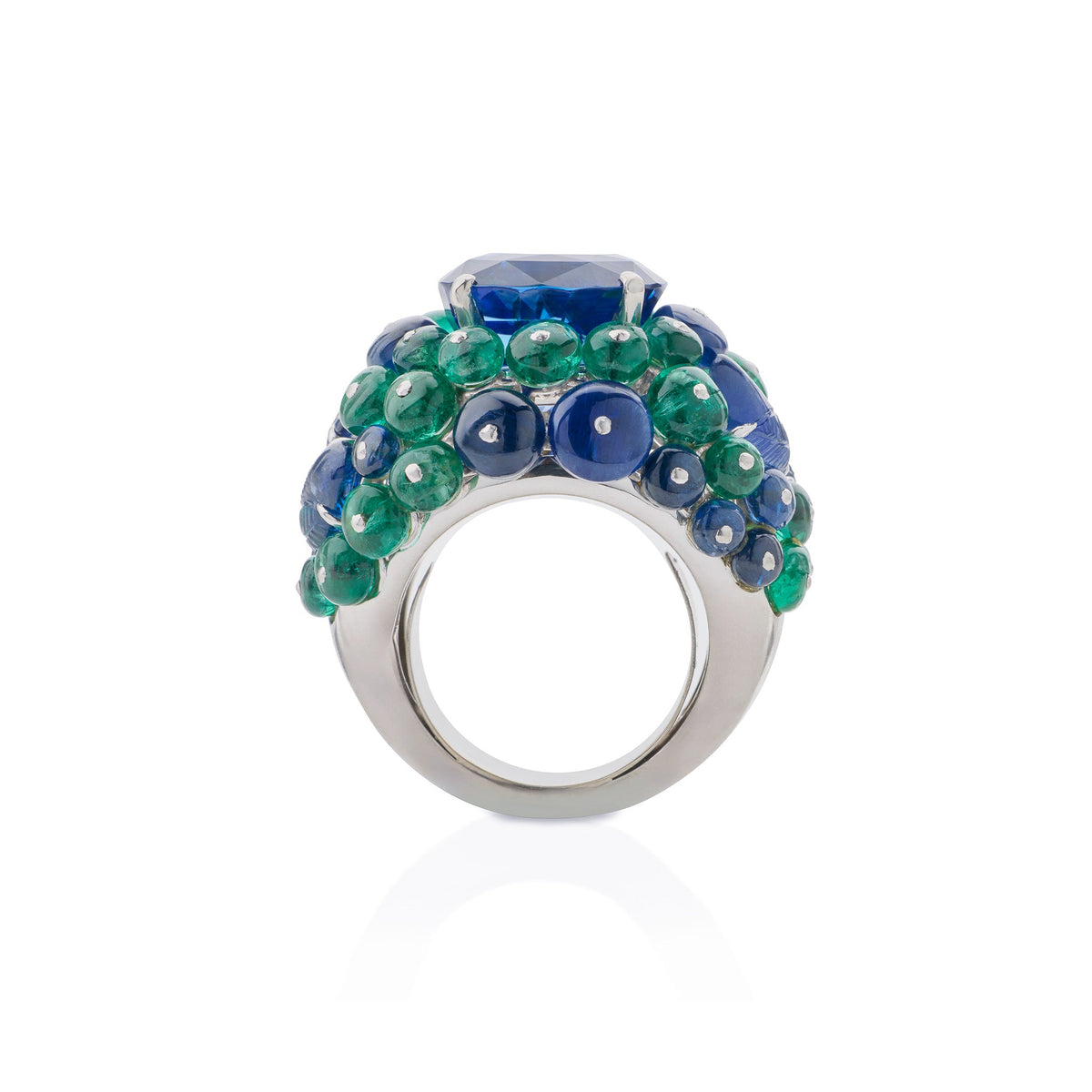 Cartier Paris Ceylon No-Heat Sapphire Boule Ring
