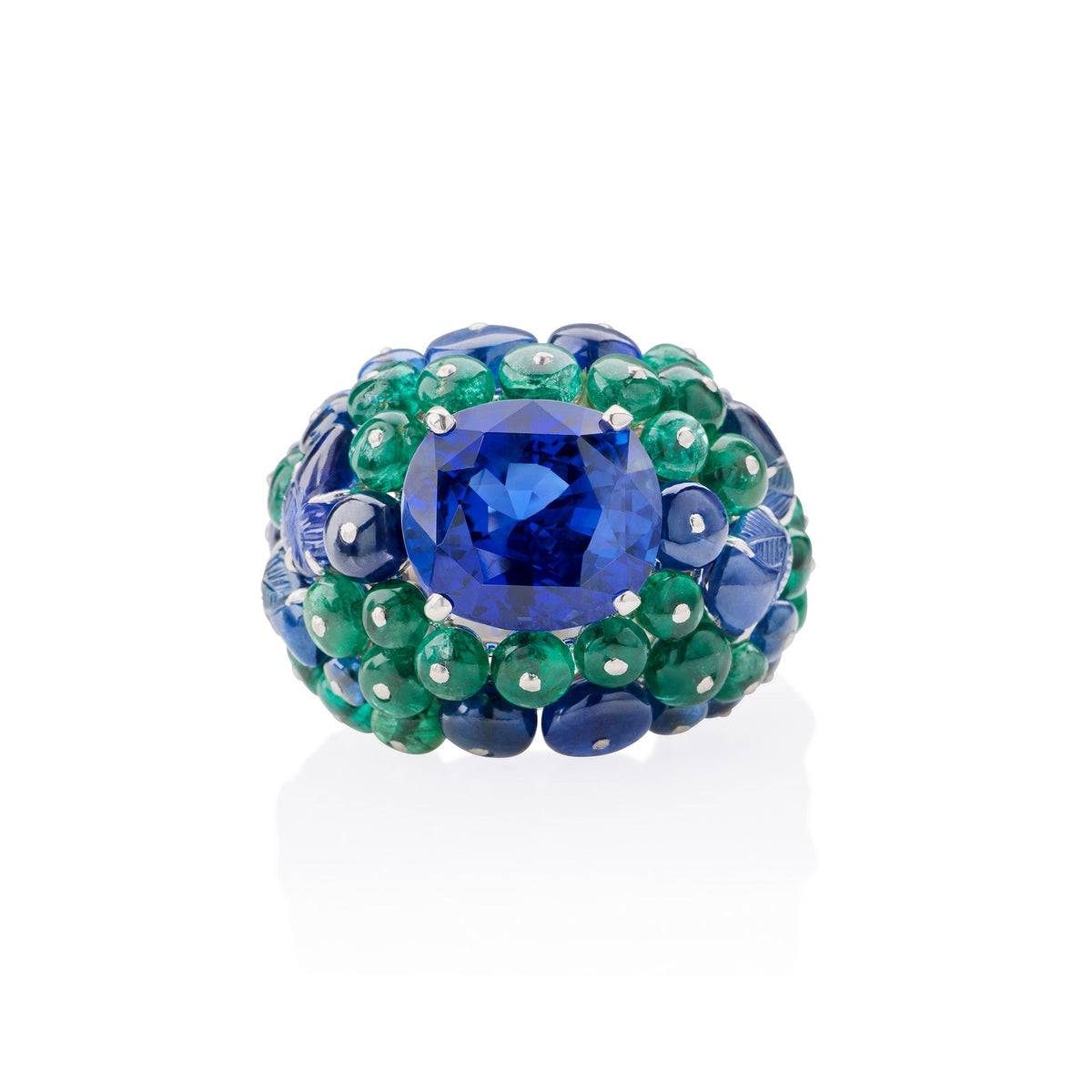 Cartier Paris Ceylon No-Heat Sapphire Boule Ring