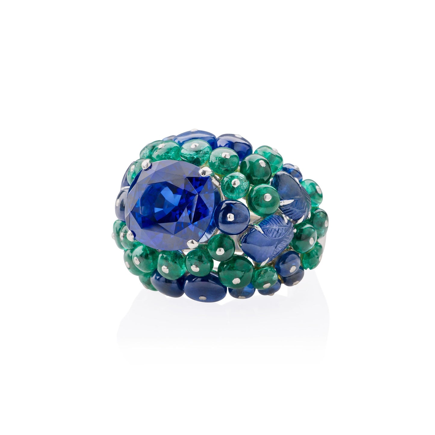 Cartier Paris Ceylon No-Heat Sapphire Boule Ring