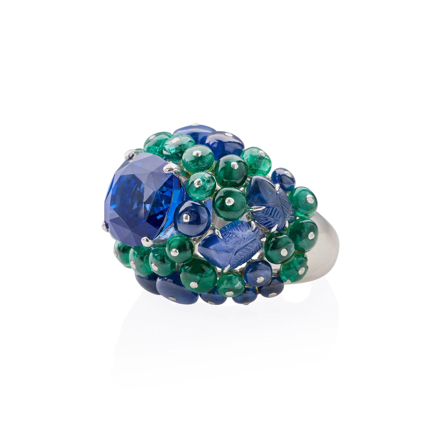 Cartier Paris Ceylon No-Heat Sapphire Boule Ring