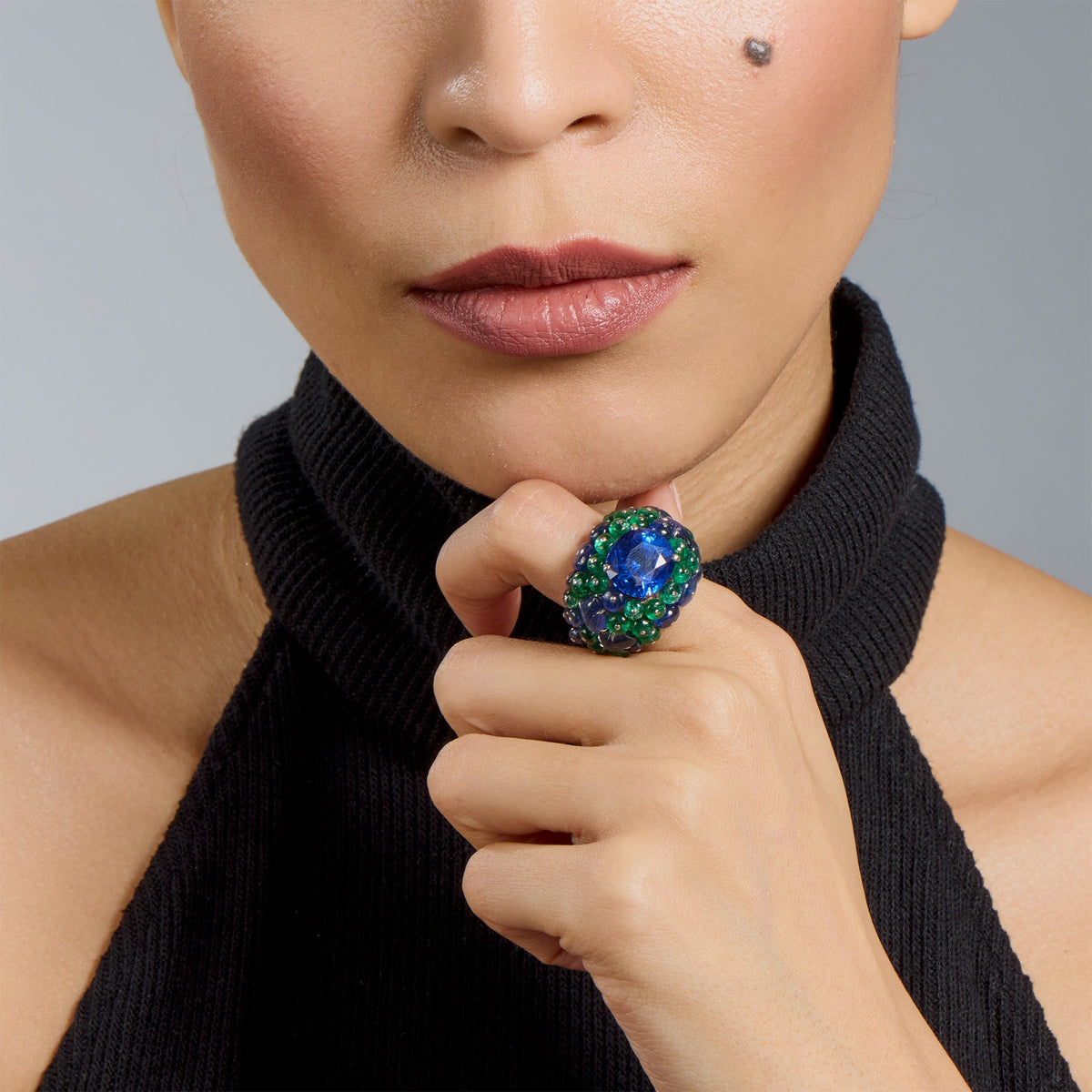 Cartier Paris Ceylon No-Heat Sapphire Boule Ring