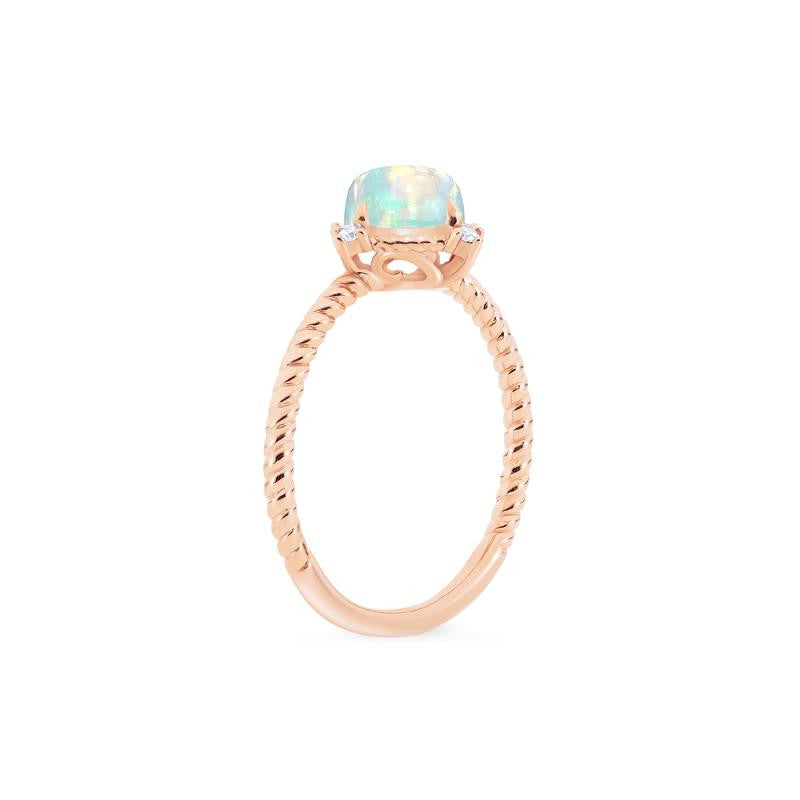 [Stella] Aura of Galaxy Ring in Australian Opal