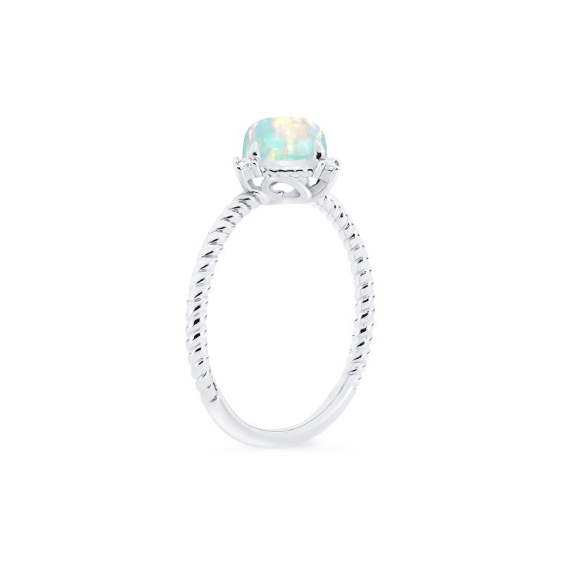 [Stella] Aura of Galaxy Ring in Australian Opal