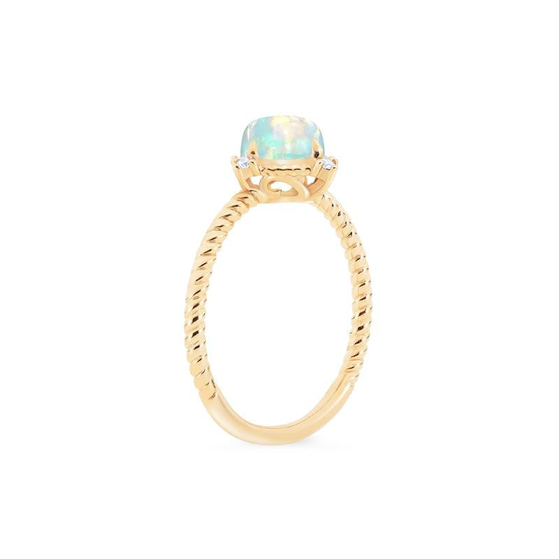 [Stella] Aura of Galaxy Ring in Australian Opal