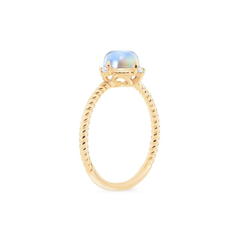 [Stella] Aura of Galaxy Engagement Ring in Moonstone