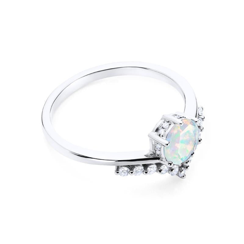 [Diane] Moonwake Ring in Opal