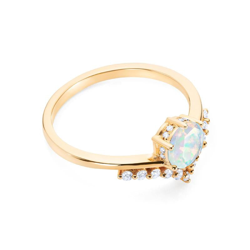 [Diane] Moonwake Ring in Opal
