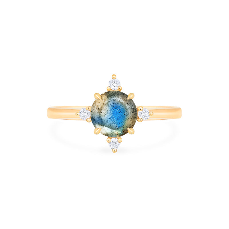 [Polaris] North Star Ring in Labradorite